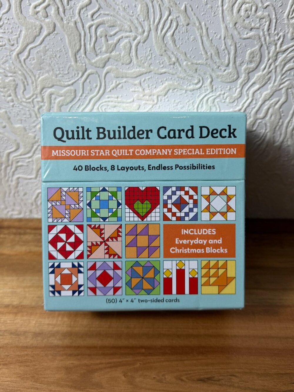 The Quilt Builder Card Deck by Missouri Star Quilts is a special edition